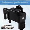 Schwarzes Automobil-Vakuum-Magnetventil, ABS-Material, Modell 25860-50060, Kompatibel mit Feng.