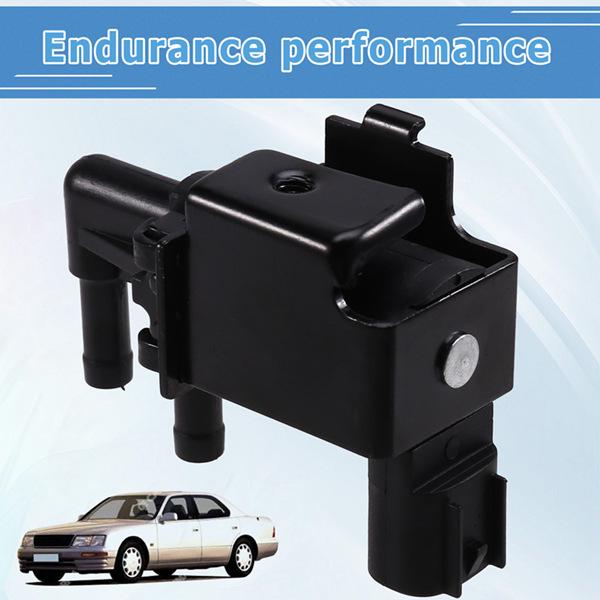 Schwarzes Automobil-Vakuum-Magnetventil, ABS-Material, Modell 25860-50060, Kompatibel mit Feng.