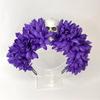 Spiders Flower Hairband Soft Fabric Comfortable Day of the Death Hairband for Halloween Parties Costume Event Daily Wear
