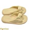 Bowknot Slippers, Open Front Room Shoes, Women's, Stylish, Summer Flip Flops, Low Heels, Mules, Beautiful Legs, Breathable, Odor Resistant, Quick