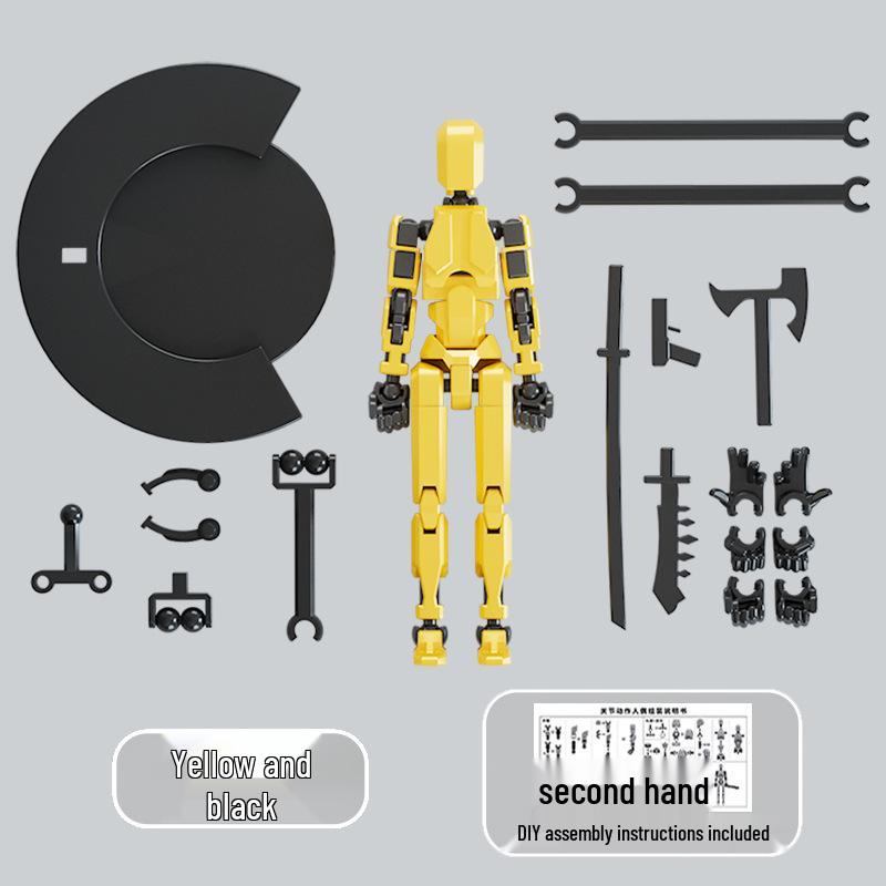 Multi-Joint Posable Robot Mannequin - Decompression Toy