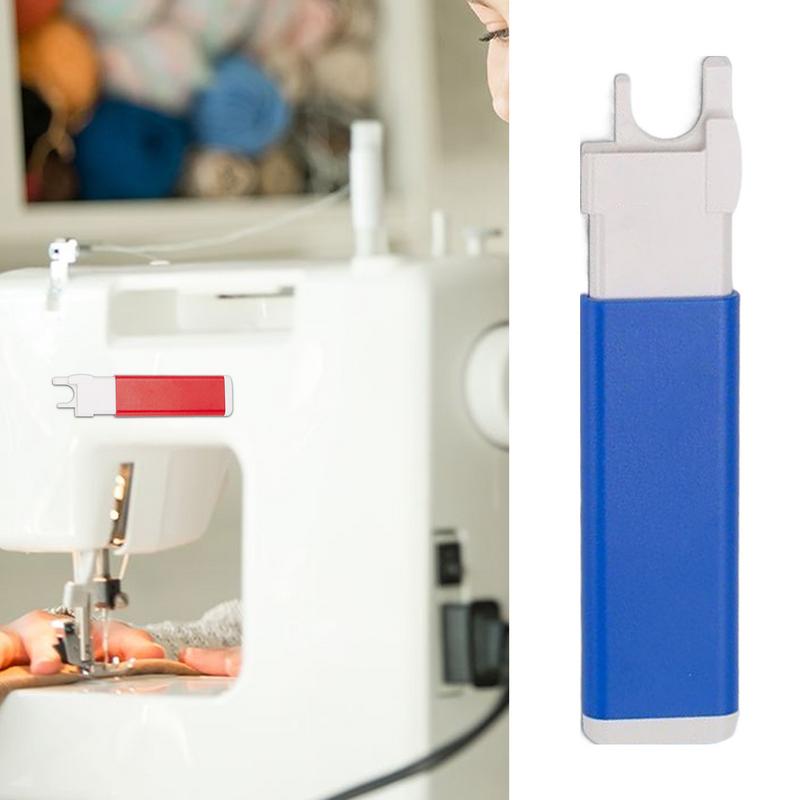 Sewing Machine Threader Magnetic Needle Inserter Quick-Looping Device Sewing Machine Loop Needle Threaders Sewing Accessories