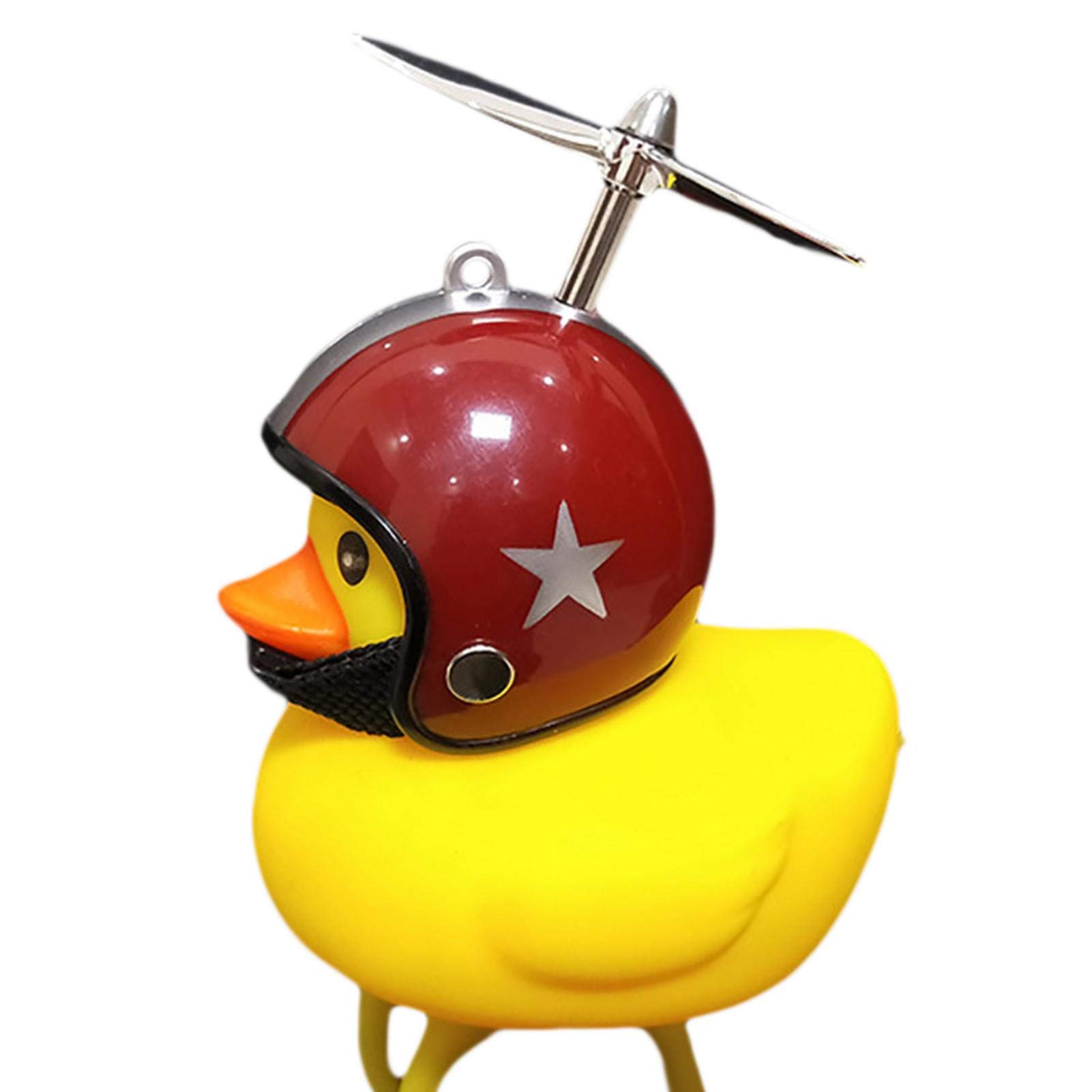 

Duck Bike Captain Car Air Vent Decoration LED Rubber Duck Car Decoration | Rubber Please refer to the description