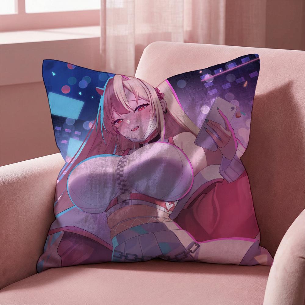 N-NIKKE Goddess of V-Victory Cushion Cover Multi-Scene Pillow Cover for Home & Car - Reversible, Soft & Durable for Daily Use
