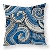 Art Flower Pillow Creative Car Sofa Cushion Digital Print Pillow Cover