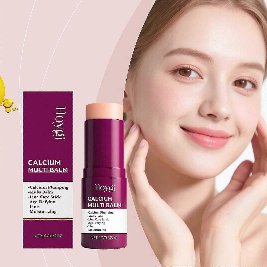 Baume Multi-Calcium | Anti-Âge, Relâchement, Rides, Baume Multi-Volume Calcium, Crème Hydratante Réparatrice Intensive & Collagène, Hydratante, Raffermissante pour la Peau