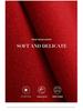 2025 Spring Women's Red Woolen Double-Sided Long Coat with Waist-Defining Design