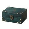 Elegant Retro Styles European Travel Case Practical Sturdy Wood Storage Box for Daily Use and Home Decoration