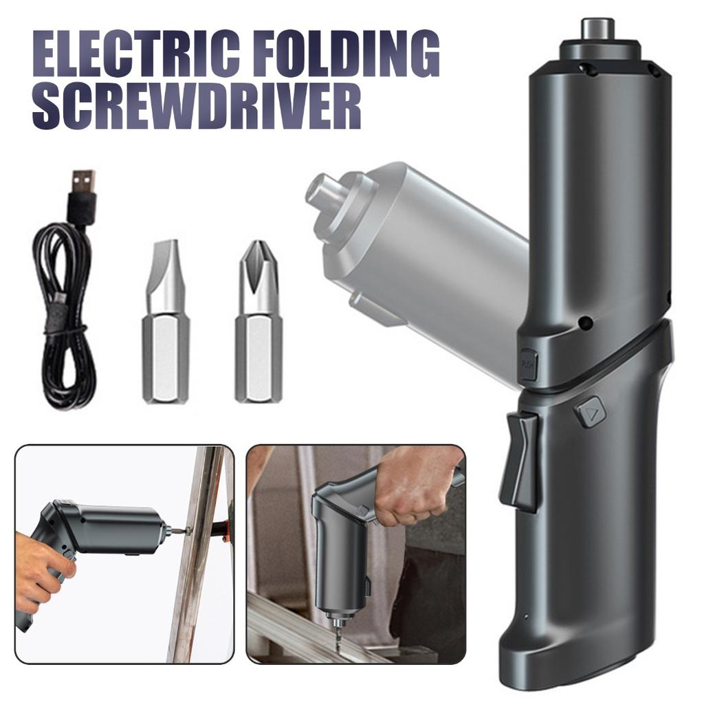 PDTO Новая отвертка с литиевой батареей, аккумуляторная складная ...