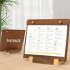 A4/A5 Table Sign Holder Horizontal/Vertical Menu Flyer Paper Stand  Wedding
