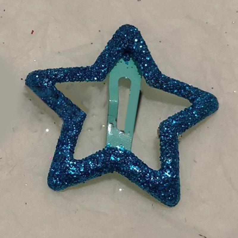Mini Star Hair Clip Kids Glitter Metal Hair Clips Barrettes Hairpins Girls Hair Accessories Headwear Styling Tools