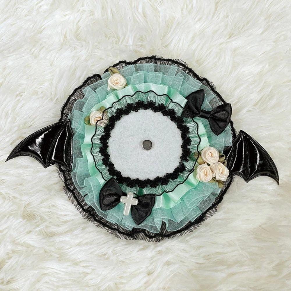 Wings Pins Display Base Bow Ornate Ribbon Badge Flower  55-75mm Badge Display Style 18