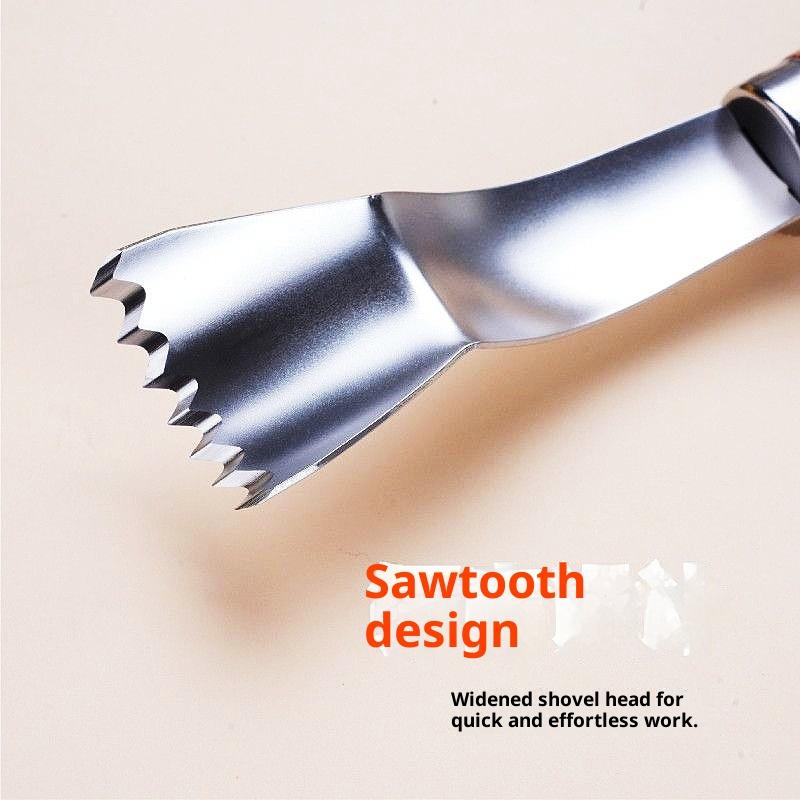 Edelstahl Mais Schäler Küche Manuell Maiskolben Entkerner Haushalt Mais Schäler Werkzeug Mit Holzgriff Wiederverwendbar Zum Kochen