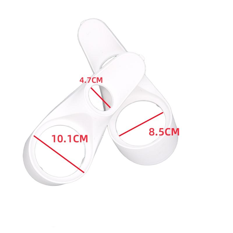 New 1 Pair Car Audio Speaker A-Pillar Tweeter Holder Gasket For 2inch & 3.5inch 3.8inch Speaker Plastic Gasket