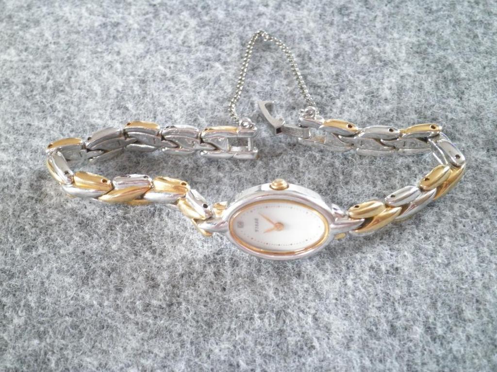 [USED] Seiko Tisse wristwatch bracelet watch silver gold