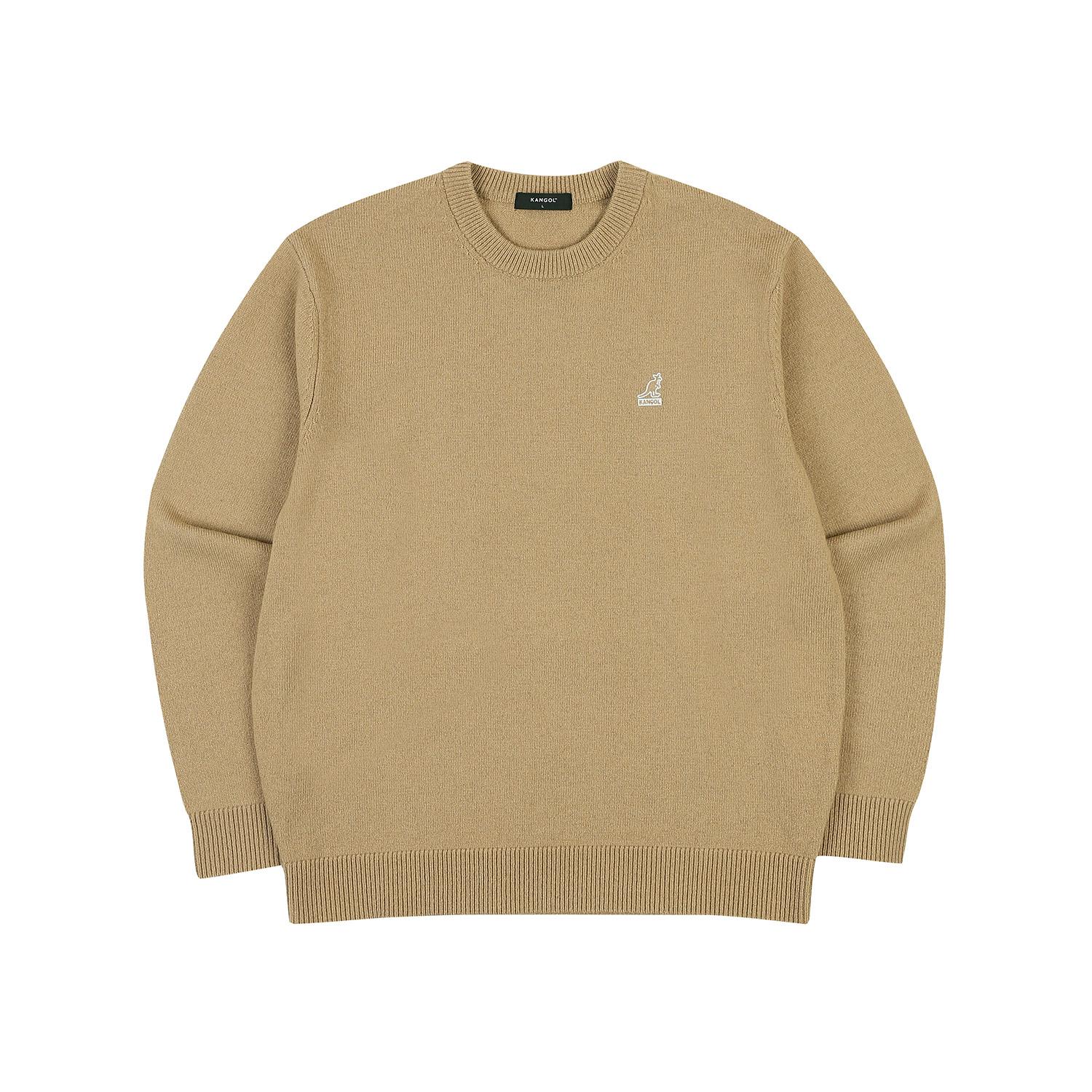 Kangol Club Knit Sweater 1862 Beige Beige/L