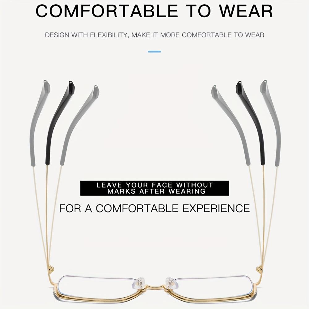 1Pcs New High-End Metal Frame Women'S Fashion Day And Night Dual-Use Photochromic Sunglasses Anti Blue Light Glasses