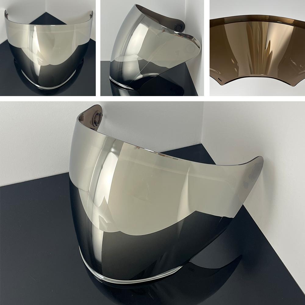 NFJ Visor Face Shield for KYT TTR-JET Anti-Scratch UV Cut Windproof Polycarbonate Visière Helmet Lens Replacement Motorcycle