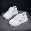 Casual Korean version of little white shoes women's thick baseplate shoes women's 70 new autumn 22 student tide shoes 1 versatile 2025