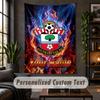 Arazzo da Parete Personalizzato, Testo Personalizzato Southampton FC, Tessuto Morbido Arte da Parete Per Decorazione Interna