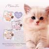 MilleFee Meow Paws Eyeshadow Palette Hitomi Cat Eye Makeup Eyeshadow Cosmetics Glitter MilleFee Paw Print Palette (07 Shiri) 5-Color