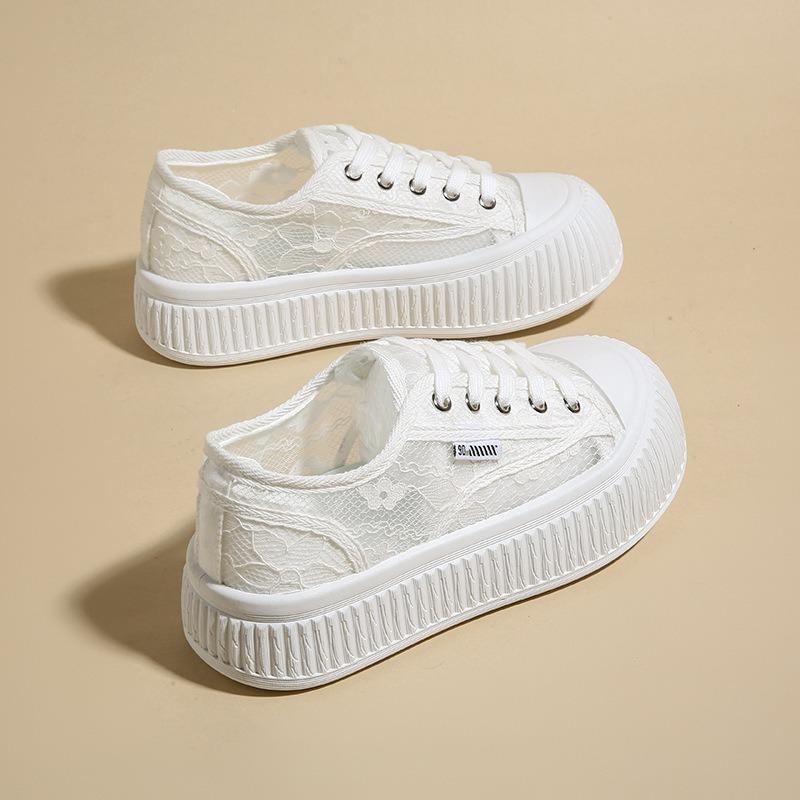 Breathable Big-toe Shoes Cloth Shoes Women's Casual Sponge Shoes