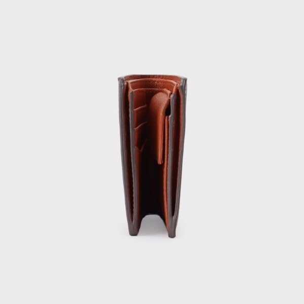 Takeo Kikuchi Goatskin Bifold Wallet 07004401 Men's Black (519) 00