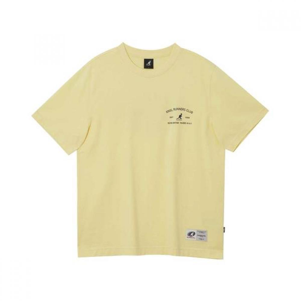Kangol Club ShorT Sleeve T shirT Lemon krecsT27800 M