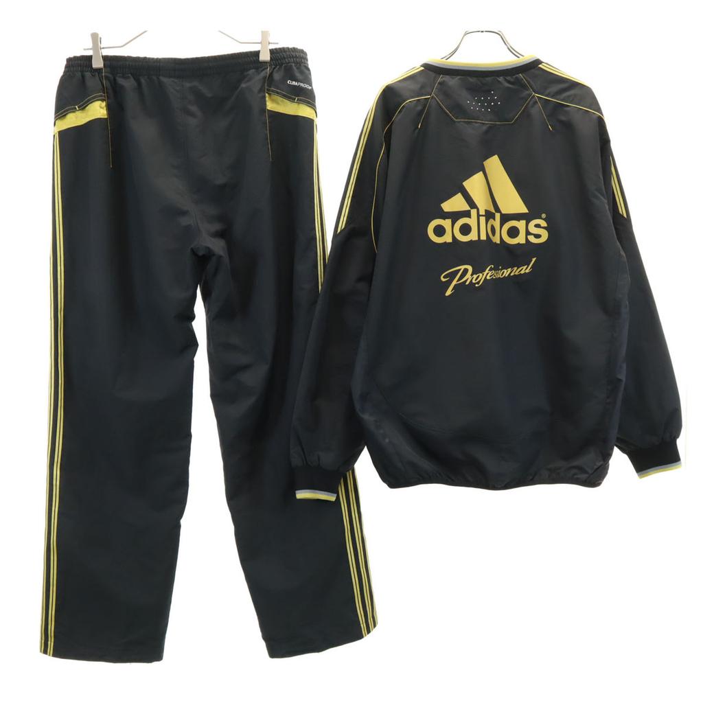 adidas piste Setup L black Pullover with mesh lining Men's Used