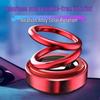 Creative Solar Double Ring Car Air Freshener Ornament