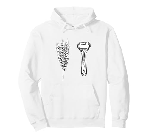 

Beer Malt Bottle Opener Classic Retro Cap Remover Hoodie