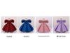New European & American 1-Year-Old Girls' Bow Princess Dress with Puff Sleeves & Sequined Skirt