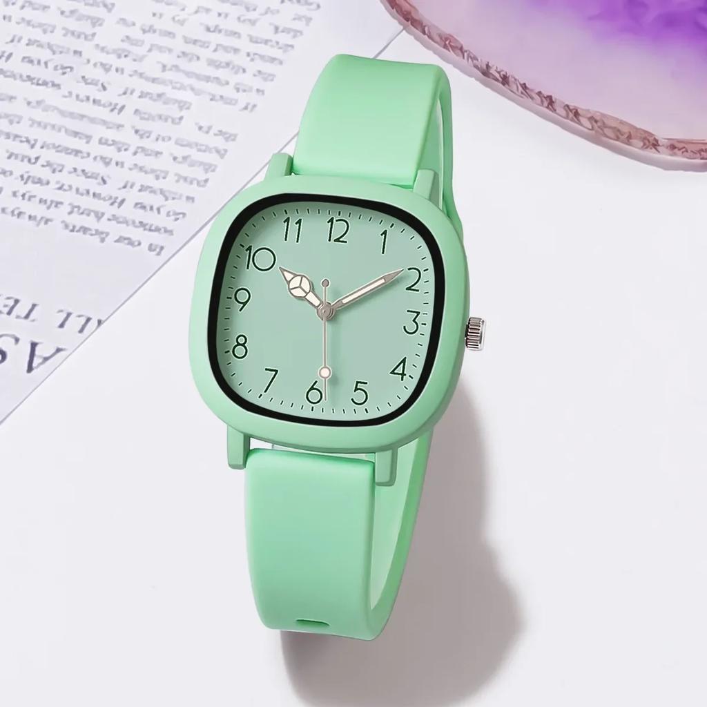 Fashion Women Watch Silicone Quartz Wristwatches for Woman Clock Christmas Gift Valentine's Day Ladies Watches Relogio Feminino
