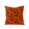 New Home Furnishings Halloween Polyester Pillow Case Home Pumpkin Ghost Fire Cushion Waist Pillow Case