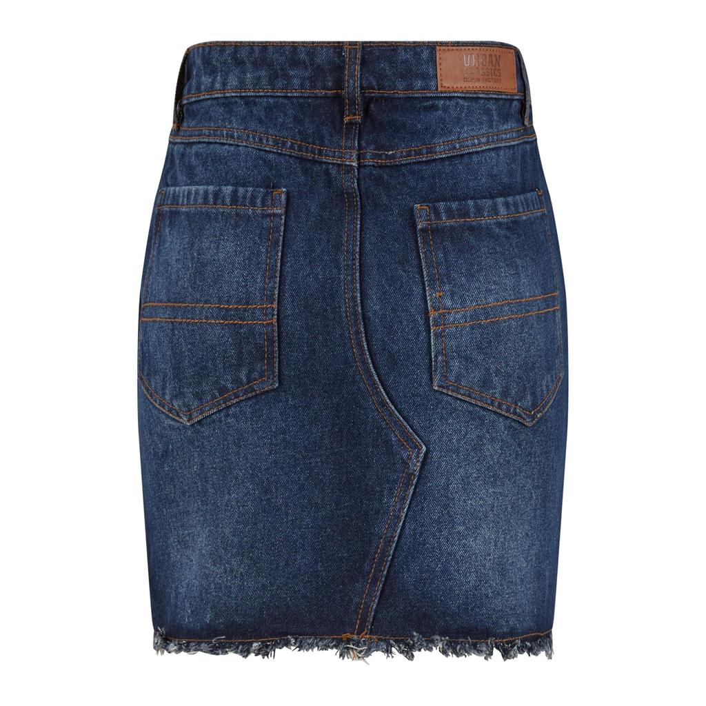 Urban Classics Dam/Damer Denim Tung Minikjol