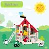 Luban Wooden Mortise and Tenon Building Blocks for Children's Early Learning and Development