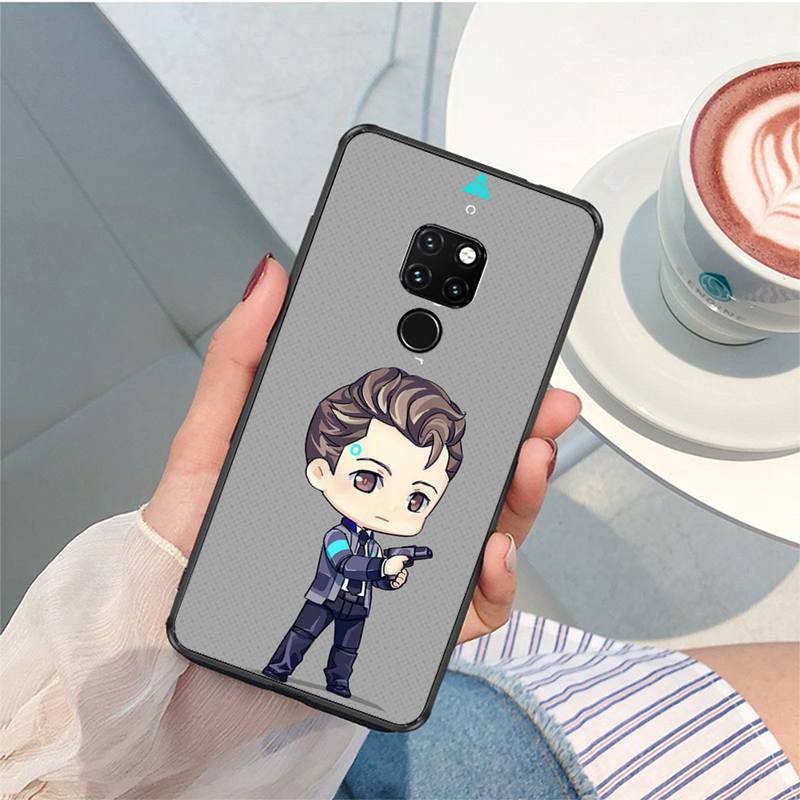 Custodia per telefono Detroit Become Human Android RK800 Connor Kara per Huawei Nova3I 3E mate9 10 20lite 20Pro 40 30pro funda case