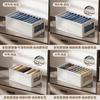 Cotton Linen Storage Box With Collapsible Organizer For Bedroom And Living Room