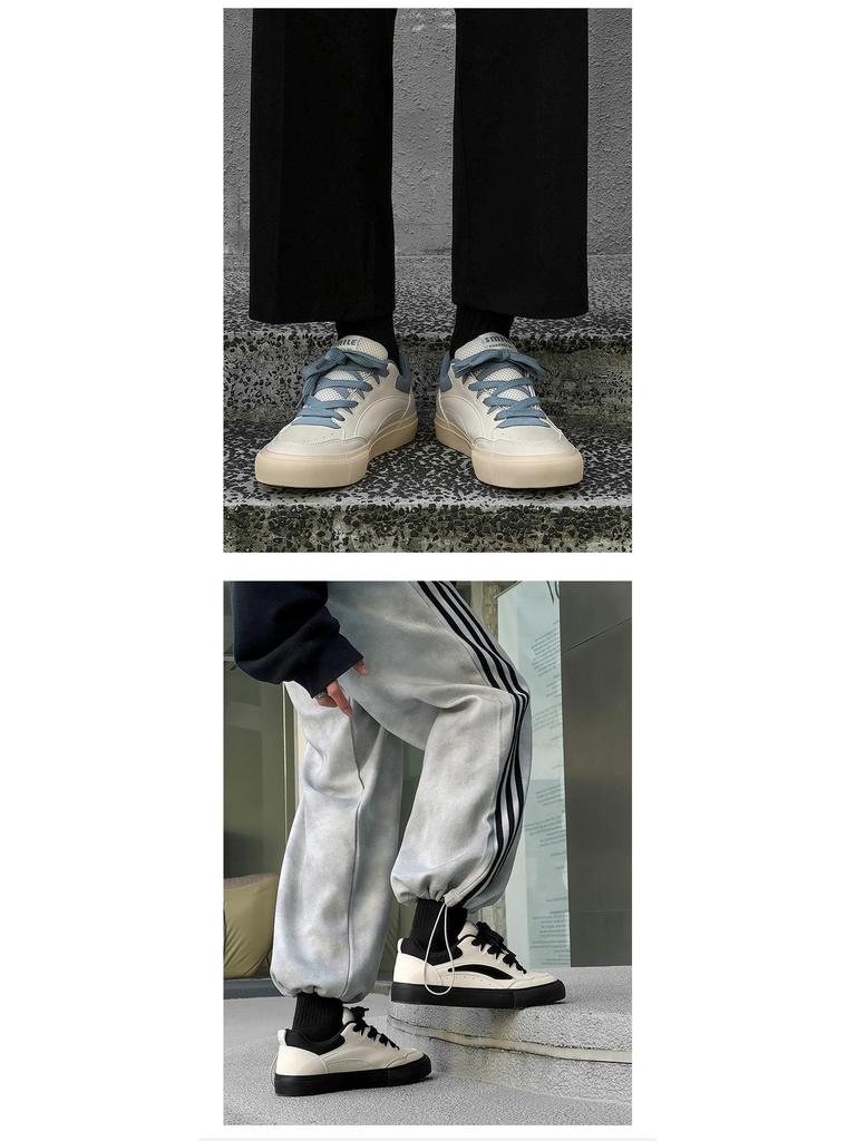 Men's 2025 Summer Retro Sneakers - Niche Design, Thick-Soled Casual Sports Loafers