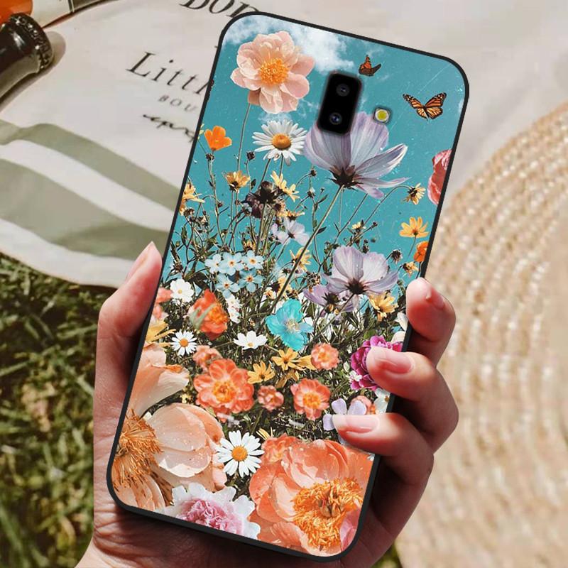 For Samsung J6 J6+ 2018 Case Silicon Back Cover Phone Case For Samsung Galaxy J6Plus 2018 J6+ J6 Plus J610 J 6 Soft Bumper Funda