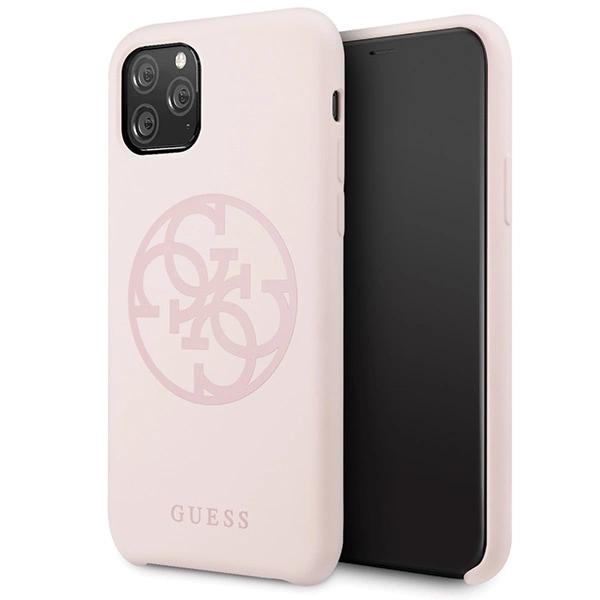 Guess Guhcn58Ls4Glp Iphone 11 Prolysrosa/Lysrosa Hardt Deksel Silikon 4G Tone i Tone