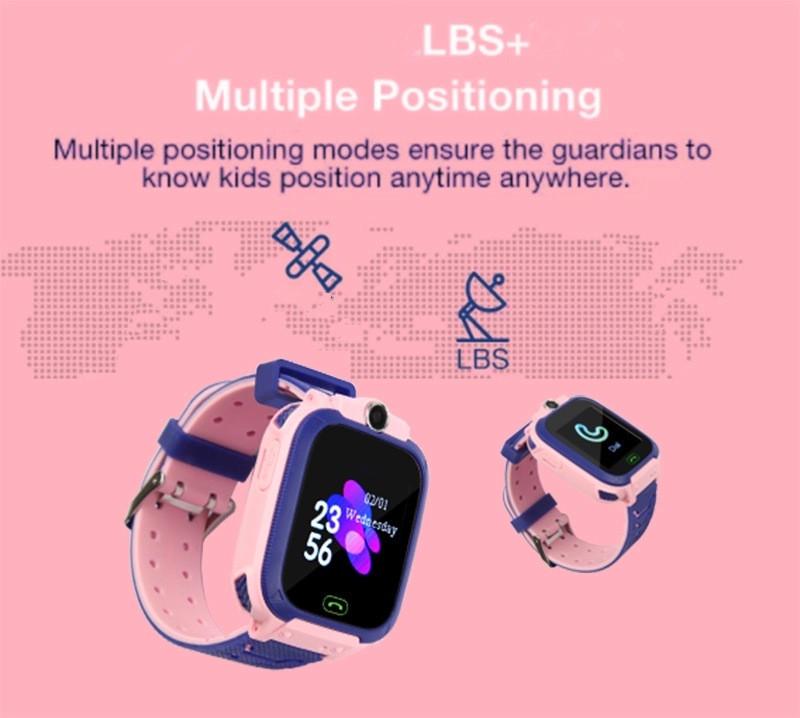 Q12B/Q12 Kids' Smartwatch: Waterproof/Non-Waterproof, Multi-Language, Insert Card, 5th Gen