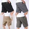 Tk Japanese Straight Fit Cargo Shorts With Multipockets For Summer Casual Wear