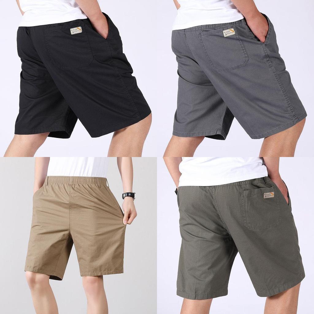 Tk Japanese Straight Fit Cargo Shorts With Multipockets For Summer Casual Wear
