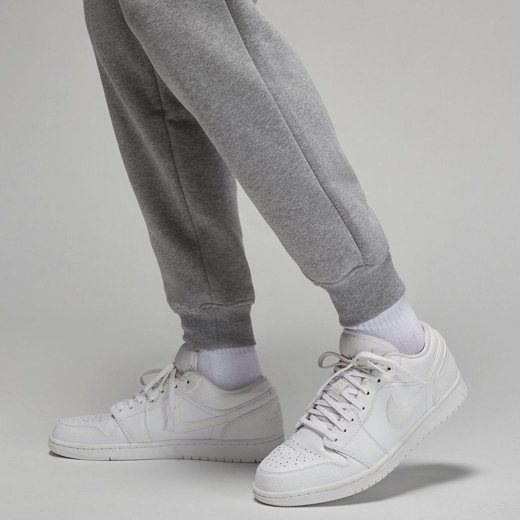 Jordan Essentials Fleece Standard Fit Pants Grey Men Streetwear FJ7779-091