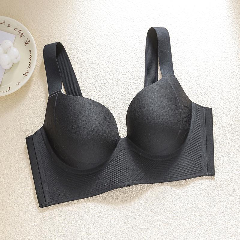 

Большой размер Бесшовное Пуш-ап Минимайзер Белье с Боковой Поддержкой 44/100 CDE