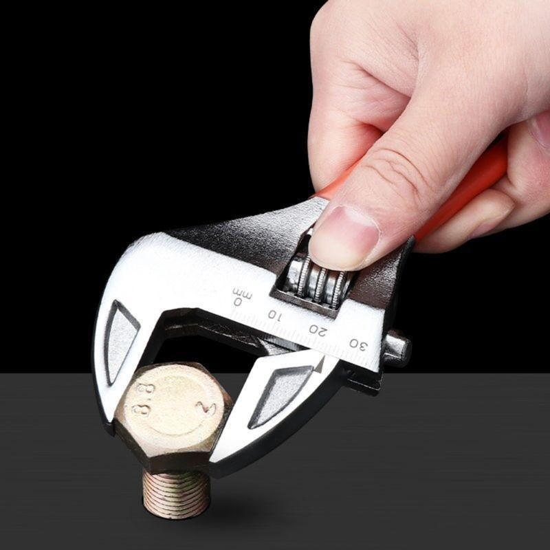 כלי נוח מתכוונן עם פתיחה רחבה 30 מ"מ לסת ידית עמידה בפני החלקה עיצוב נייד לתחזוקת אינסטלציה