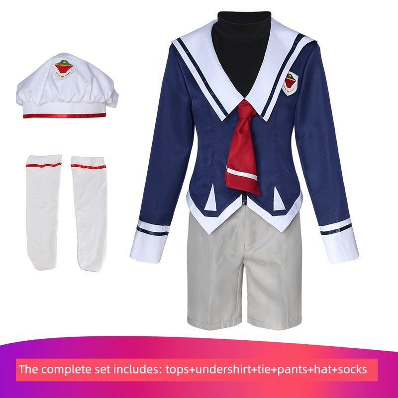 Infinity Skateboard Cosplay Outfit Chinen Miya Sweatshirt Anime Convention Performance Costume Role-Playing Clothing