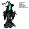 Gothic Home Decor Faceless Witch Statue, Glow-in-The-Dark Ornament, Luminous Resin Halloween Ornament Figurine for Table Centerpiece Indoor