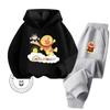 Ensemble de sweat à capuche de sport pour enfants, mode Anpanman abordable, vêtements économiques sans compromis sur la qualité, printemps-automne